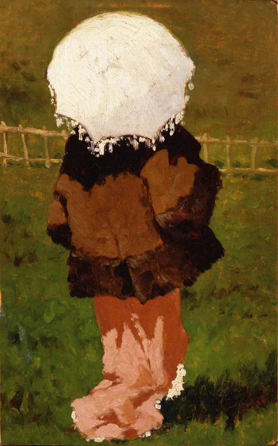 Signora con l'ombrellino, 1875 - Palazzo delle Belle Arti, Roma
